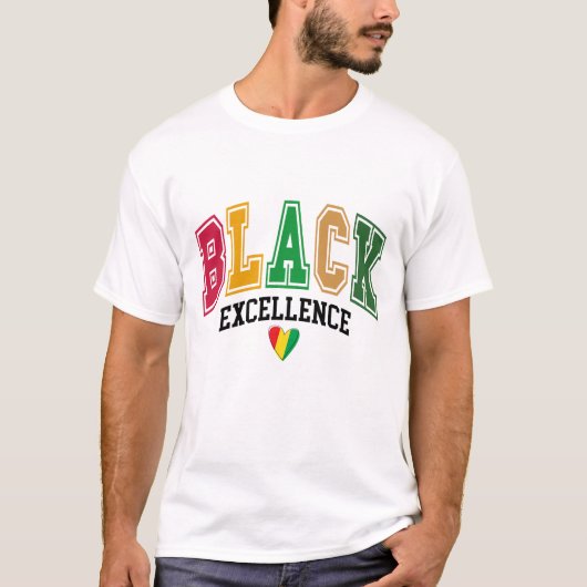 Black Excellence - Black History Monte T - Shirt (Vorderseite)