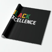 Black Excellence Black Proud Geschenkpapier (Ungerollt)