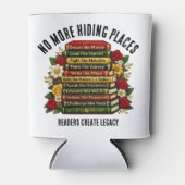 Black Excellence History Heroes Bookish Gift Dosenkühler (Vorderseite)