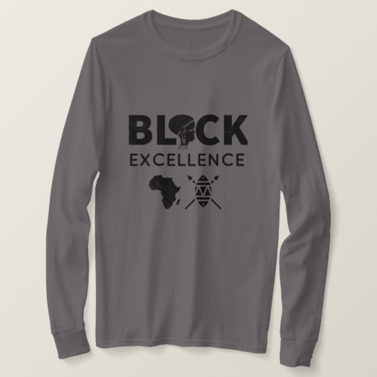Black Excellence T - Shirt (Design vorne)