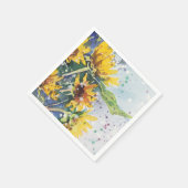 Black Eye Susan Party Servietten (Ecke)