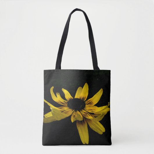 Black Eyed Susan Flower Tote Bag Tasche (Vorderseite)