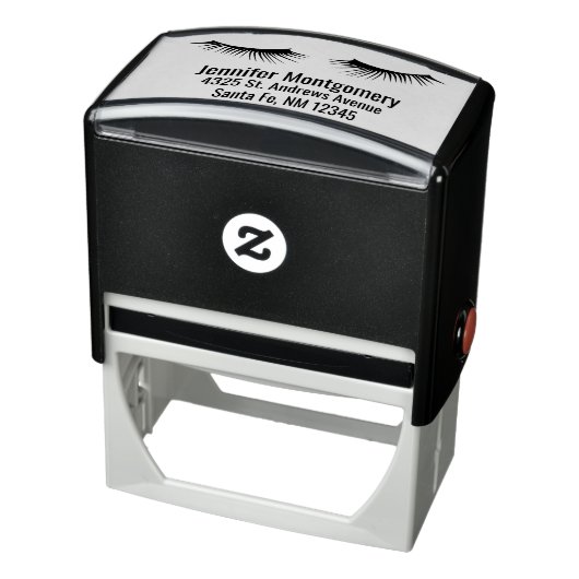 Black Eyelashes Long & Feminine Permastempel (Produkt)