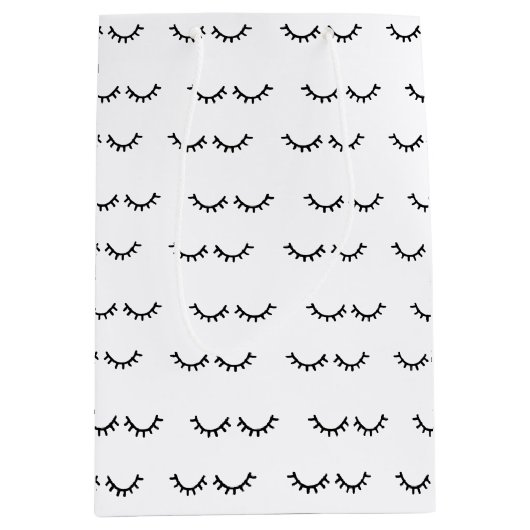 Black Eyelashes Mittlere Geschenktüte (Vorderseite)
