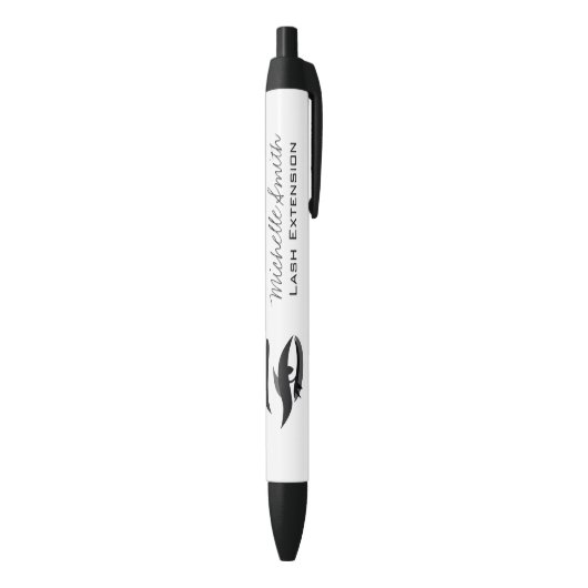 Black Eyeliner lasche extension henna bilden Icon Kugelschreiber (Unterseite (Vertikal))