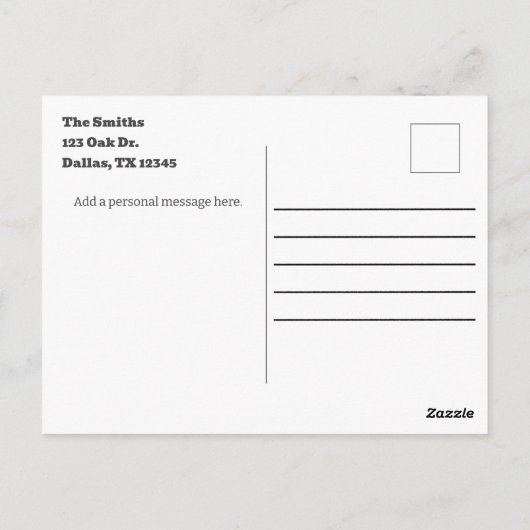 Black Fabric ShimmerGold Dankeschön Karte (Rückseite)