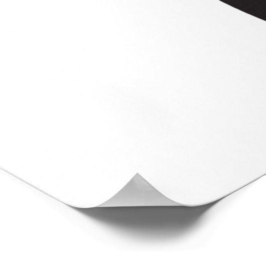 Black Faced Sheep With White Wool Poster (Ecke)