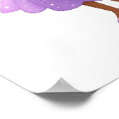 Black Fairy Girl Poster (Ecke)