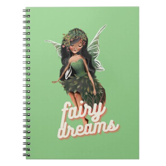 Black Fairy Journal Notizblock (Vorderseite)