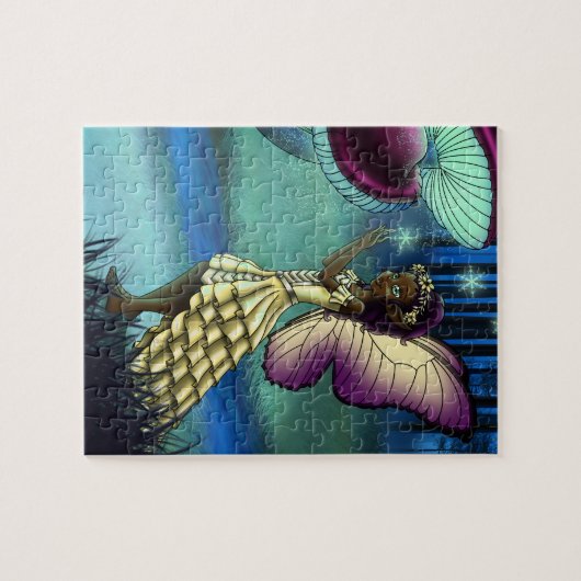 Black Fairy Puzzle (Horizontal)