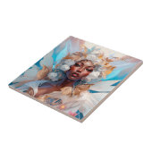 Black Fairy Queen Fantasy Art Fliese (Seite)