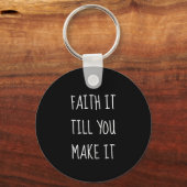 Black Faith It Schlüsselanhänger (Vorderseite)