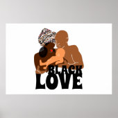 Black Family Brown Liebe Black Liebe Poster (Vorne)