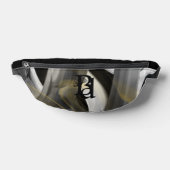 Black Fanny Pack Trend Abstrakte Kunst Bauchtasche (Ablage )