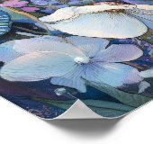 Black Fantasy Art African American Elf Goddess Poster (Ecke)