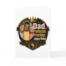 Black Father Legacy Design (Anpassbar)