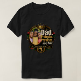 Black Father Legacy Design (Anpassbar) T-Shirt