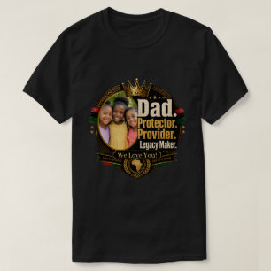 Black Father Legacy Design (Anpassbar) T-Shirt