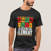 Black Father The Essential Elet Father'S Day T-Shirt (Vorderseite)