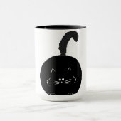 Black fatty cat mug tasse (Zentrum)