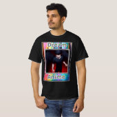 Black Feather Dream Anime T-Shirt (Vorne ganz)