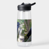 Black Feathers: Australian Black Parrot Trinkflasche (Links)