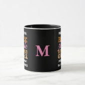BLACK FEMALE BUSINESS OWNNESS Monogram Tasse (Zentrum)
