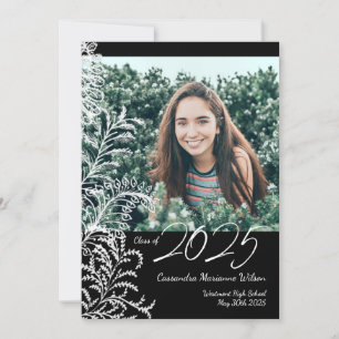 Black Ferns Vintag Foto Abschluss Ankündigung