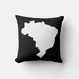 Black Festive Brasilien Kissen
