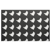 Black Festive Brasilien Stoff (Fat Quarter (45,7 x 55,9 cm))
