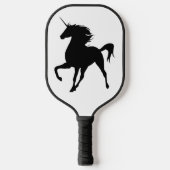 Black Fire Unicorn Pickleball Schläger (Vorderseite)