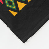 Black Firefighter Feuerwehrfeuerwehr Feuerwehrmann Fleecedecke (Ecke)