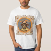 Black Firefighter T-Shirt (Vorderseite)