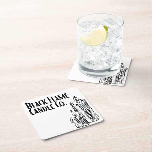 Black Flame Candle Co. Untersetzer (Vor Ort)