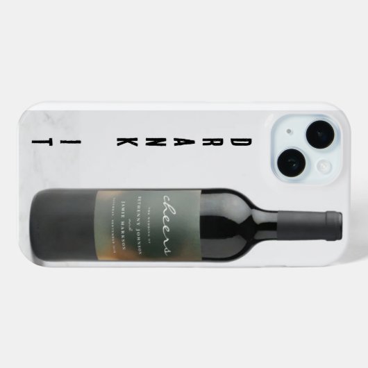 BLACK FLASCHE DRANK IT IN SCHWARZ ..iPhone / iPad  Case-Mate iPhone Hülle (Rückseite (Horizontal))