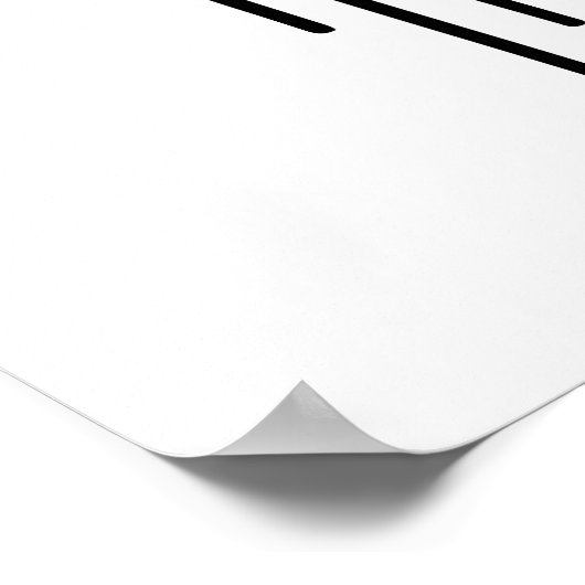 Black Flash Art Skull Poster (Ecke)