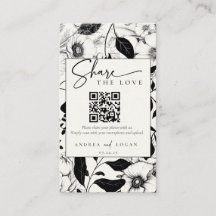 Black Floral Wedding | Die Liebe teilen