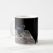 Black Fluffy Rooster, Kaffeetasse (Vorderseite Links)