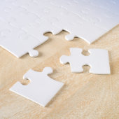 Black Flying Robot Blue Sky Hintergrund Puzzle (Seite)