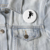 Black Flying Robot Button (Beispiel)