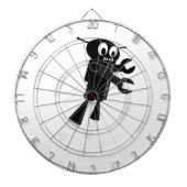 Black Flying Robot Dartscheibe (vorne)