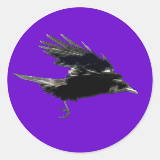 BLACK FLYY CROW Sticker Series (Vorderseite)