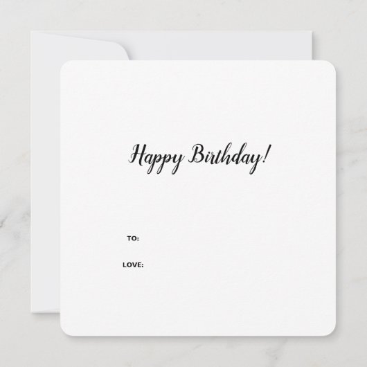 Black Football Geburtstagskarte Karte (Rückseite)