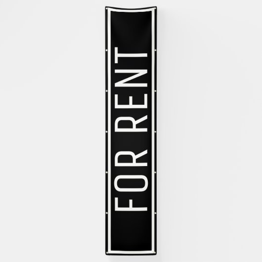Black for Rent Banner (Vertikal)