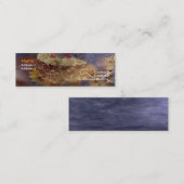 Black Forest Cake Business Card Mini Visitenkarte (Vorne/Hinten)