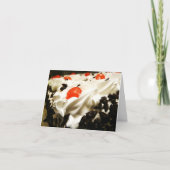 Black Forest Cake Karte (Vorderseite)