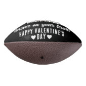 Black Forever auf Ihrem Team 2 Foto Valentine's Football (Gedreht 270)