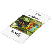 Black Frack Butterfly #2 Magnet (Linke Seite)