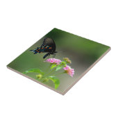 Black Frack Butterfly Fliese (Seite)