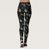 🖤 Black Frankenstein Halloween Leggings 🎃 💀 (Rückseite)